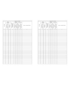 Форма ДУ-2 Журнал движения поездов. Приложение к Распоряжению ОАО "РЖД" от 01.12.2009 №2444. (прошитый, 100 страниц) - Железнодорожные станции, узлы, вокзалы, (ДЖВ), Железнодорожный транспорт -  1