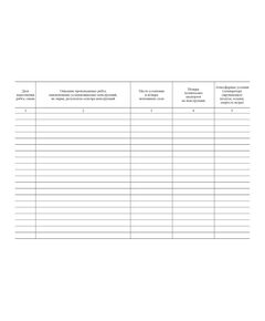 Журнал монтажных работ (Форма Ф-34). (Утвержден распоряжением Росавтодора от 23 мая 2002 г. № ИС-478-р) (100 страниц, прошитый) - Дорожное хозяйство, Журналы (Твердая, мягкая обложка, прошитые) -  1