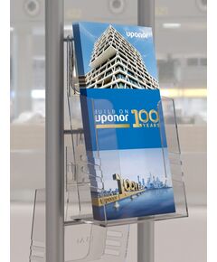 Лидер. Карман для печатной продукции (Формат А5) - Настольные, Информационные перекидные системы. (Стойки, кронштейны для подвешивания) -  1