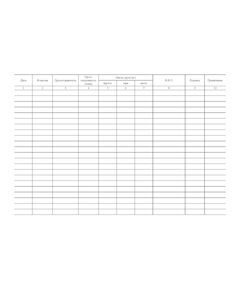 Форма ГУ-36ВЦ. Книга взвешивания на вагонных весах. Утверждена распоряжением ОАО "РЖД" от 26 декабря 2023 г. № 3317/р (прошитый, 100 страниц) - Грузовая и коммерческая работа, Железнодорожный транспорт -  1