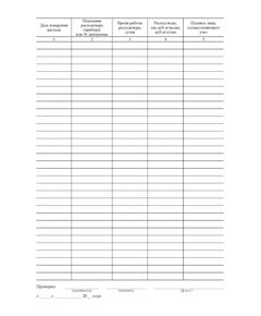 Журнал учета водопотребления (водоотведения) водоизмерительными приборами и устройствами (Форма № ПОД-11) (прошитый, 100 страниц) - Контроль технических средств и систем, Журналы (Твердая, мягкая обложка, прошитые) -  1