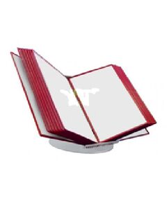 Информационная перекидная система настольная (20 пластиковых рамок формата А4) - Настольные, Информационные перекидные системы. (Стойки, кронштейны для подвешивания) -  1