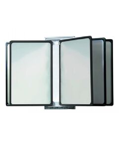 Информационная перекидная система настенная (5 пластиковых рамок формата А1 ) - Настенные, Информационные перекидные системы. (Стойки, кронштейны для подвешивания) -  1