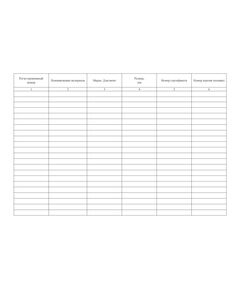 Журнал учета поступления сварочных материалов. Приложение В к РД 34.10.124-94 (прошитый, 100 страниц) - Сварочное производство, Промышленная безопасность -  1