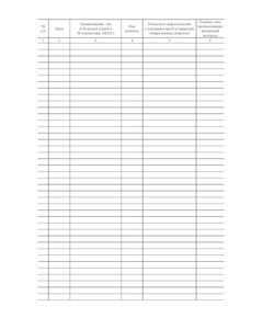 Форма ТУ-132. Журнал регистрации ответственных деталей локомотивов, моторвагонного подвижного состава, забракованных по трещинам и другим дефектам, обнаруженных дефектоскопом. Приложение № 2 к 076-2024 ПКТБ Л (прошитый, 100 страниц) - Моторвагонный подвижной состав, Железнодорожный транспорт -  1