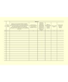 Книга учета наличия и движения поступающих, хранящихся,выдаваемых или переданных (проданных) оружия и патронов.  Приложение № 2 к  Приказу Росгвардии от 06.07.2023 № 239 (альбомный, прошитый, 100 стр.) - Обращение с оружием, Журналы (Твердая, мягкая обложка, прошитые) -  1