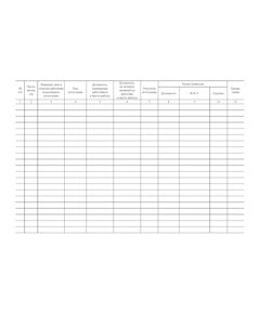 Форма ГУ-72ВЦ. Книга учета проведения аттестации, предусматривающей проверку знания работниками ОАО «РЖД» нормативных документов по коммерческой эксплуатации. Утверждена распоряжением ОАО "РЖД" от 26 декабря 2023 г. № 3317/р (прошитый, 100 страниц) - Грузовая и коммерческая работа, Железнодорожный транспорт -  1