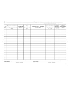 Журнал выдачи наряд-задания на производство работ (прошитый, с нумерацией,100 страниц) - Охрана труда, Безопасность работ, Журналы (Твердая, мягкая обложка, прошитые) -  1