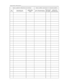 Журнал ремонтов и технического обслуживания оборудования (100 стр, прошитый) - Контроль технических средств и систем, Журналы (Твердая, мягкая обложка, прошитые) -  1