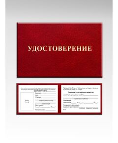 Удостоверение о допуске к работам на высоте (без определения группы безопасности работ). Утв. Прил. №1 к Приказу Минтруда России от 16.11.2020 № 782н, ламинированное - Охрана труда, Удостоверения -  1