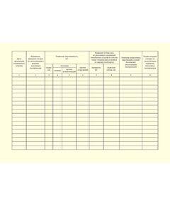 Эксплуатационный журнал газопроводов по маршруту. Приложение И к ГОСТ 34741-2021. Системы газораспределительные. Требования к эксплуатации сетей газораспределения природного газа (альбомный, прошитый, 100 стр.) - Объекты газораспределения, Журналы (Твердая, мягкая обложка, прошитые) -  1