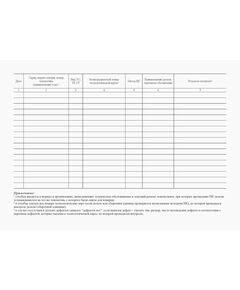 Журнал регистрации результатов НК деталей, имеющих порядковый номер (форма журнала НК.1). Приложение А к Распоряжению ОАО "РЖД" от 29.12.2020 № 2957/р (в ред. от 28.06.2022) (альбомный, прошитый, 100 страниц) - Локомотивы и локомотивное хозяйство, (ЦТ, ЦТР), Железнодорожный транспорт -  1