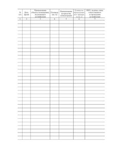 Журнал учета дезинфекции объекта (помещения) при коронавирусной пандемии. Форма в соответствии с Постановлением главного государственного санитарного врача по г. Москве от 22.02.2001 № 4 (книжный, прошитый, 100 стр.) - Гражданская оборона и черезвычайные ситуации, Журналы (Твердая, мягкая обложка, прошитые) -  1