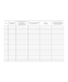 Журнал регистрации пропуска очистных устройств (прошитый, 100 страниц) - Охрана труда, Безопасность работ, Журналы (Твердая, мягкая обложка, прошитые) -  1