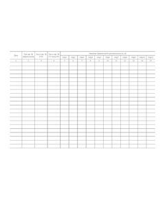 Журнал регистрации результатов ежесменной проверки настройки (режимов браковочной чувствительности) ультразвуковых средств НК. Приложение № 2 к 076-2024 ПКТБ Л (прошитый, 100 страниц) - Моторвагонный подвижной состав, Железнодорожный транспорт -  1