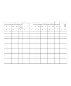 Журнал регистрации результатов неразрушающего контроля деталей колесных пар моторвагонного подвижного состава, признанных годными. Приложение № 2 к 076-2024 ПКТБ Л (прошитый, 100 страниц) - Моторвагонный подвижной состав, Железнодорожный транспорт -  1