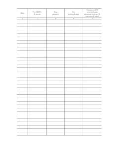 Журнал регистрации результатов ультразвукового контроля поверхности катания колесных пар моторвагонного подвижного состава. Приложение № 2 к 076-2024 ПКТБ Л (прошитый, 100 страниц) - Моторвагонный подвижной состав, Железнодорожный транспорт -  1