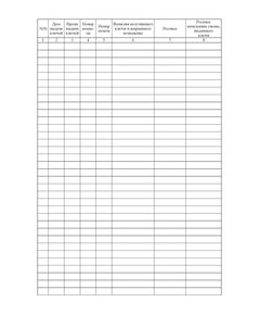 Книга приема и сдачи ключей от помещений (книжный, прошитый, 100 страниц) - Контроль технических средств и систем, Журналы (Твердая, мягкая обложка, прошитые) -  1