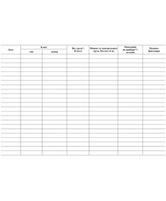 Журнал контрольной тарировки динамометрических ключей. Приложение Е к СП 70.13330.2012 (в ред. Изменения N 4, утв. Приказом Минстроя России от 30.12.2020 N 905/пр) (альбомный, прошитый, 100 страниц) - Строительство, Журналы (Твердая, мягкая обложка, прошитые) -  1