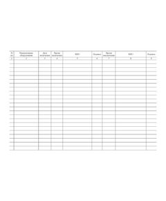 Журнал учета включения и выключения электрооборудования (альбомный, прошитый, 100 страниц) - Энергетика, Электробезопасность, Журналы (Твердая, мягкая обложка, прошитые) -  1