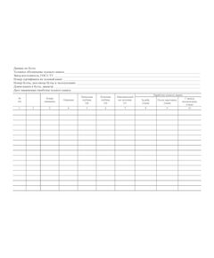 Журнал учета наработки и мониторинга технического состояния талевого каната. Приложение № 3 к Руководству по безопасности "Рекомендации по мониторингу технического состояния талевых канатов буровых и подъемных установок, применяемых в нефтяной и газовой промышленности, инструментальными средствами измерений", утв. Приказом Ростехнадзора от 06.06.2023 № 214 (альбомный формат, прошитый, 100 страниц) - Контроль технических средств и систем, Журналы (Твердая, мягкая обложка, прошитые) -  1