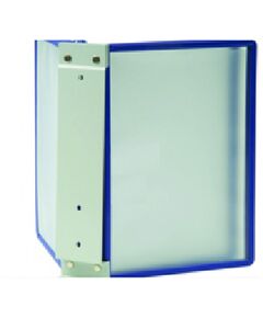 Информационная перекидная система настенная  (10 пластиковых рамок формата А4) - Настенные, Информационные перекидные системы. (Стойки, кронштейны для подвешивания) -  1