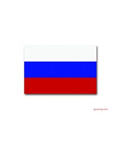 Флаг (наклейка на прозрачной пленке, 200х100) - 9 МАЯ, Наклейки на автомобиль -  1
