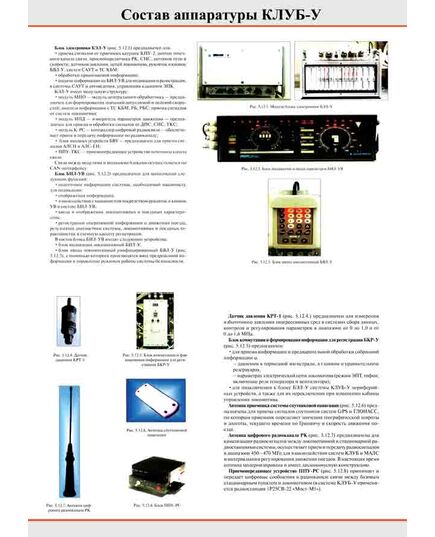 Плакат: Состав аппаратуры КЛУБ-У, 1 штука, формат А2, ламинированный