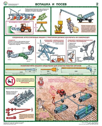 Безопасность работ в сельском хозяйстве А2+ (465*610 мм)