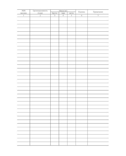 Форма ГУ-36. Книга взвешивания грузов на вагонных весах. Утверждена распоряжением ОАО "РЖД" от 26 декабря 2023 г. № 3317/р (прошитый, 100 страниц) - Грузовая и коммерческая работа, Железнодорожный транспорт -  2