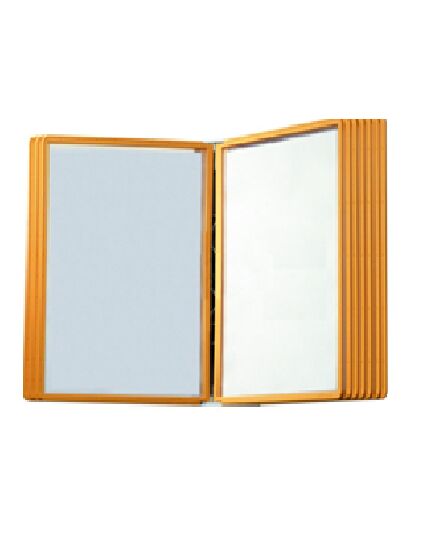 Информационная перекидная система настенная (20 пластиковых рамок формата А4) - Настенные, Информационные перекидные системы. (Стойки, кронштейны для подвешивания) -  1