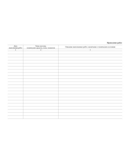 Журнал регистрации работ по ТО и ППР систем пожарной автоматики (альбомный, прошитый, 100 страниц) - Пожарная безопасность, Журналы (Твердая, мягкая обложка, прошитые) -  4