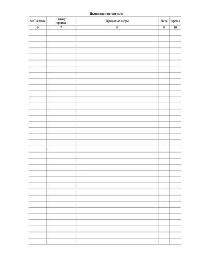 Журнал регистрации заявок (100 стр., прошитый) - Охрана труда, Безопасность работ, Журналы (Твердая, мягкая обложка, прошитые) -  2