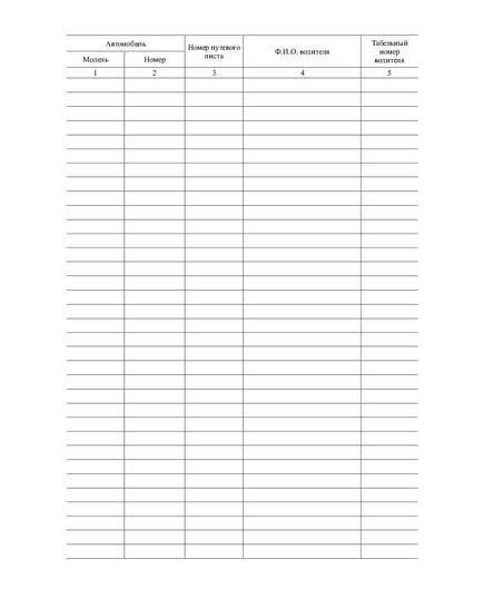 Журнал учета ГСМ (прошитый, 100 страниц) - Автоперевозки, Автомобильный транспорт -  1