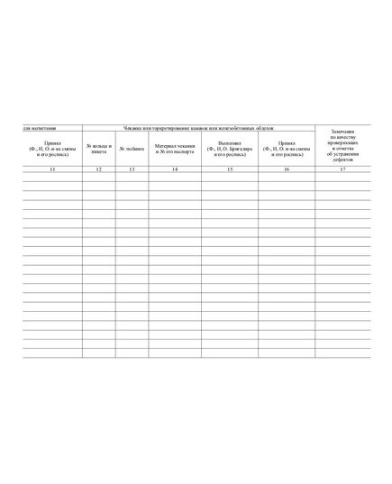 Журнал производства работ по герметизации сборной тоннельной обделки при закрытом способе строительства. Приложение № 12 к ВСН 130-92 (прошитый, 100 страниц) - Строительство, Журналы (Твердая, мягкая обложка, прошитые) -  2