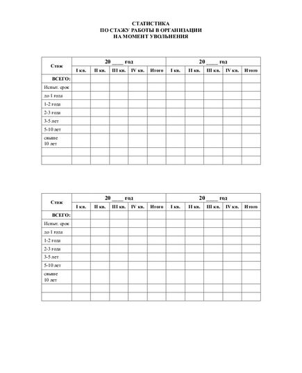 Журнал учета увольнений сотрудников (прошитый, 100 страниц) - Кадровая служба, Журналы (Твердая, мягкая обложка, прошитые) -  4