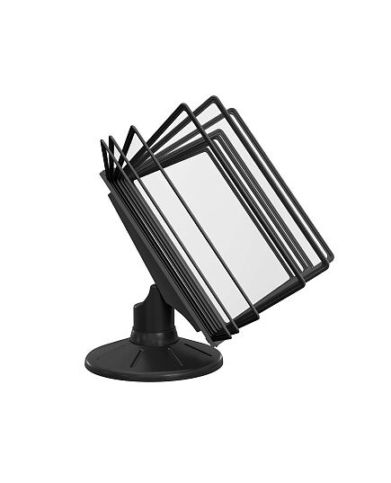 Демосистема настольная вращающаяся (10 пластиковых рамок формата А4) Сюита - Настольные, Информационные перекидные системы. (Стойки, кронштейны для подвешивания) -  1