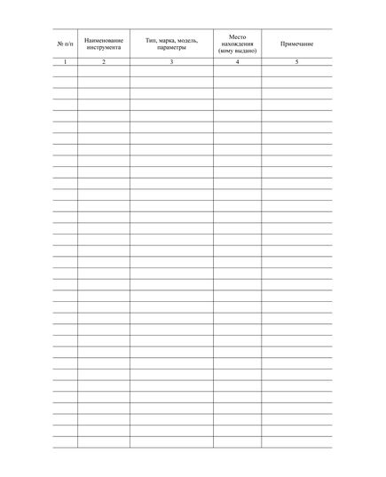 Журнал учета и выдачи инструмента (100 страниц, прошитый) - Контроль технических средств и систем, Журналы (Твердая, мягкая обложка, прошитые) -  2