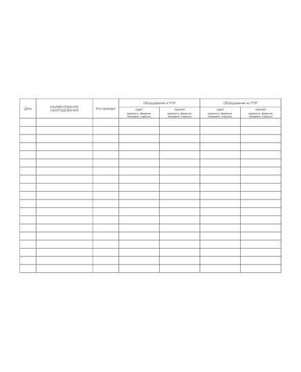 Журнал учета ППР (100 страниц, прошит) - Металлургия, Промышленная безопасность -  1