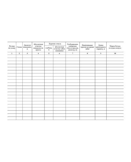 Журнал изготовления буронабивных свай (Форма Ф-41).(Утвержден распоряжением Росавтодора от 23 мая 2002 г. №ИС-478-р) (100 страниц, прошитый) - Дорожное хозяйство, Журналы (Твердая, мягкая обложка, прошитые) -  2