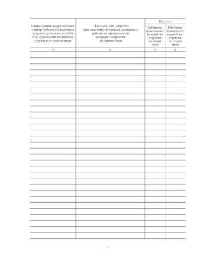 Журнал по охране труда (нумерованный, прошитый, 100 страниц). В журнал включены семь основных форм журналов по охране труда и пожарной безопасности для малых предприятий и ИП по состоянию на 2025 год - Охрана труда, Безопасность работ, Журналы (Твердая, мягкая обложка, прошитые) -  5