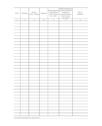 Форма ГУ2аВЦ. Книга уведомлений о завершении грузовой операции или передаче вагонов на выставочный путь. Утверждена распоряжением ОАО "РЖД" от 26 декабря 2023 г. № 3317/р (прошитый, 100 страниц) - Грузовая и коммерческая работа, Железнодорожный транспорт -  3