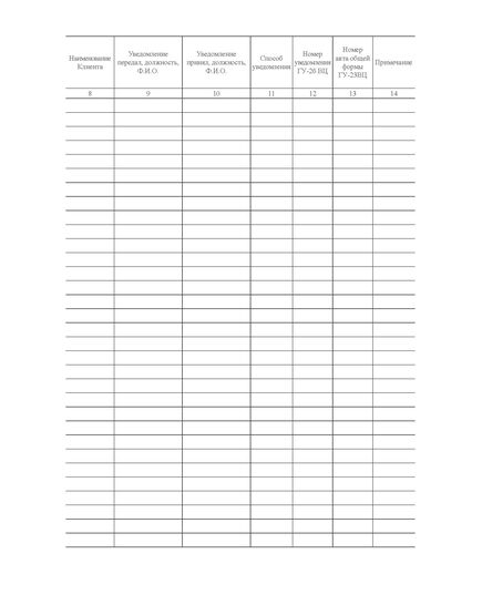 Форма ГУ2аВЦ. Книга уведомлений о завершении грузовой операции или передаче вагонов на выставочный путь. Утверждена распоряжением ОАО "РЖД" от 26 декабря 2023 г. № 3317/р (прошитый, 100 страниц) - Грузовая и коммерческая работа, Железнодорожный транспорт -  4