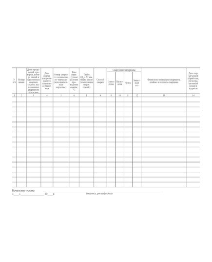 Журнал учета и проверки качества контрольных (пробных) сварочных соединений. Форма 7 к ВСН 478-86 (100 стр., прошитый) - Строительство, Журналы (Твердая, мягкая обложка, прошитые) -  3