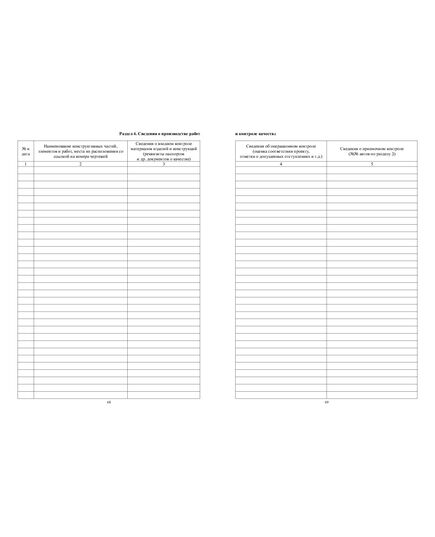 Журнал производства работ  (прошитый, нумерованный, 100 страниц) - Строительство, Журналы (Твердая, мягкая обложка, прошитые) -  12