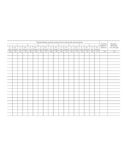 Форма ТУ-138л. Журнал регистрации результатов неразрушающего контроля деталей локомотивов, признанных годными. Утв. Распоряжением ОАО "РЖД" от 07.12.2011 № 2646р. (прошитый, 100 страниц) - Локомотивы и локомотивное хозяйство, (ЦТ, ЦТР), Железнодорожный транспорт -  2