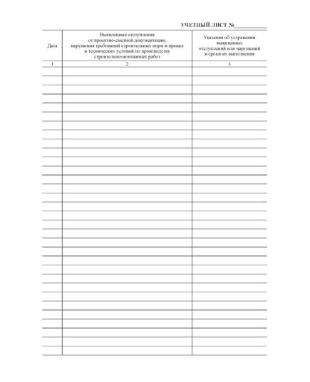 Журнал авторского надзора за строительством (5 регистрационных листов, 100 страниц, прошитый) - Строительство, Журналы (Твердая, мягкая обложка, прошитые) -  5