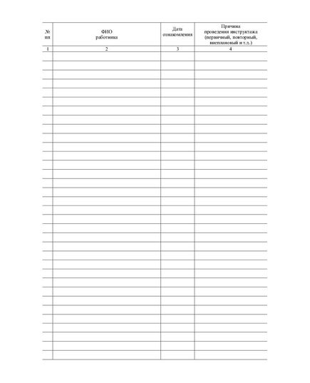 Журнал ознакомления работников с должностными инструкциями (прошитый, 100 страниц) - Кадровая служба, Журналы (Твердая, мягкая обложка, прошитые) -  1