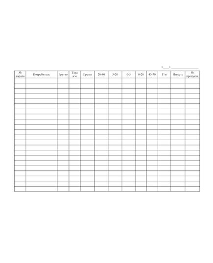 Журнал регистрации веса (200 стр., прошитый) - Контроль технических средств и систем, Журналы (Твердая, мягкая обложка, прошитые) -  1