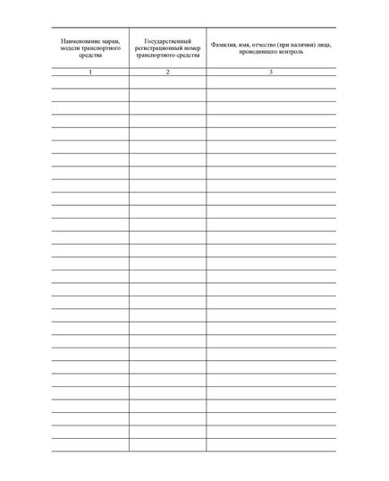 Журнал регистрации результатов контроля технического состояния транспортных средств. Форма на основании Порядка организации и проведения предрейсового или предсменного контроля технического состояния транспортных средств, утв. Приказом Минтранса России от 15.01.2021 № 9 (100 стр, прошитый) - Автоперевозки, Автомобильный транспорт -  5